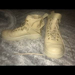 High top Air Force 1s